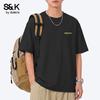 Baleno Men's Summer Pure Cotton Loose Fit T-shirt