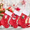Ornament Non-woven Fabric Christmas Tree Decor Candy Sock Bags Christmas Stockings Gift Pocket