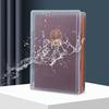 Transparent Plastic Storage Box with Flip Lid,Durable, Stackable Organizer for Office & School Supplies, Documents