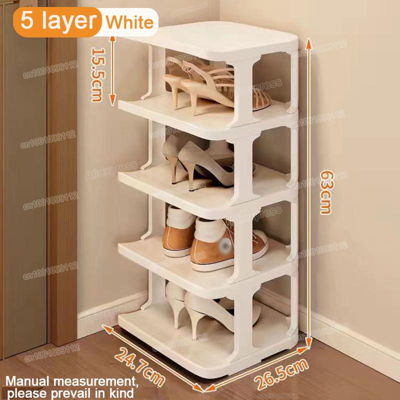 Multi-layer Shoes Storage Rack Minimalist Shoe Organizer for Home Dormitory Saving Space Wall Corner Shoe Cabinets