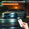 AnTom Remote Control Wireless Strobe Lights, Waterproof Rechargeable LED Battery Powered Beacon Light With Strong Magnetic Base, Vehicle Emergency