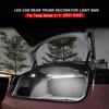 LED Trunk Light for Tesla Model 3 Brightening Lighting Atmosphere Light Interior Modification Decorative Lights Accessories