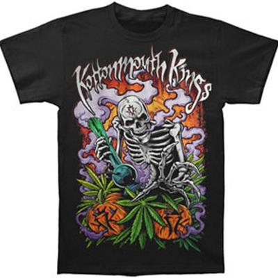 Men's Halloweed T-Shirt Medium Black