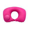 1 U-shaped inflatable neck pillow, portable compression inflatable U-shaped support pillow, office travel outdoor neck pillow