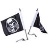 Kit de Montagem de Mastro de Bandeira para Tampa do Porta-Malas com Bandeira de Caveira L R Substituição para Gold Wing Tour DCT 2018?2020