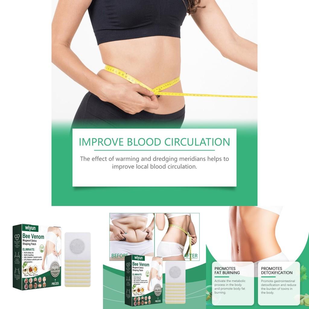 Wiyun Body Luxurious Patch Set For Enhanced Skin Hydration And Body Contouring 7 Pieces