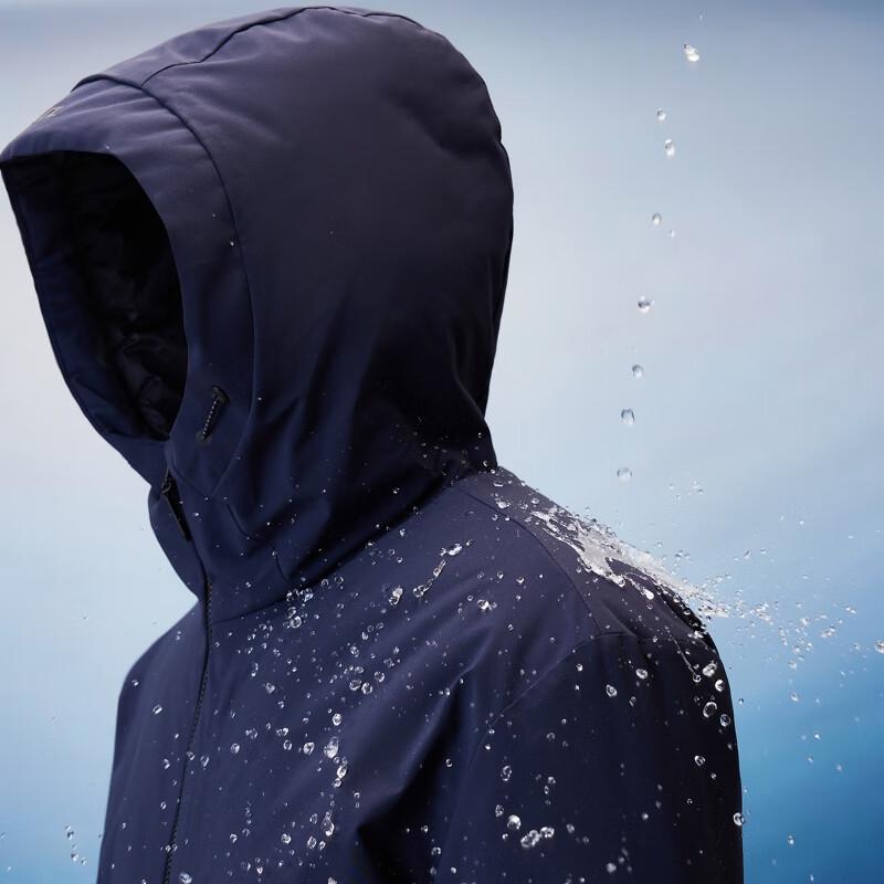 J.Lindeberg Men's Waterproof Insulated Mid-length Jacket