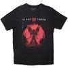 Sleep Token Unisex Stone Wash T-Shirt: Take Me Back To Eden (Black) (Small)