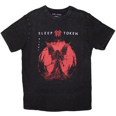 T-shirt Unisex Stone Wash Sleep Token: Riportami all'Eden (Nero) (Piccolo)