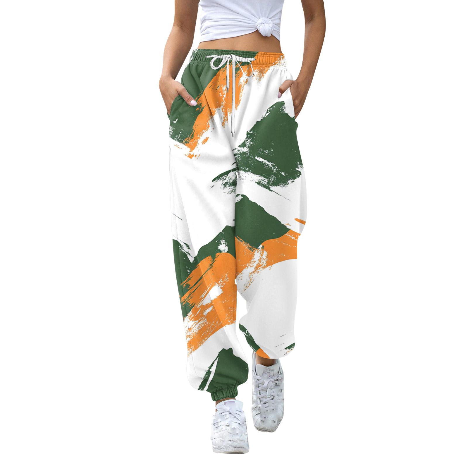 

Детские спортивные штаны с принтом на Хэллоуин, градиентные, с карманом на кулиске, повседневные 160 шафрановый