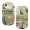 Simple Grid Printed Cooling Blanket for Summer Comfortable Breathable Air Conditioner Comforters Single Double Bed Quilted Quilt