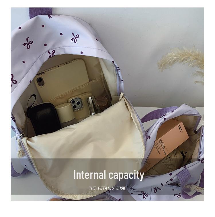 New Versatile 3-Piece Backpack Set for College Students – Large Capacity, Fashionable, Casual Travel Shoulder Bag