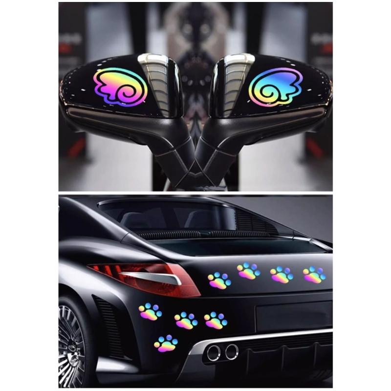 Car Decal Stickers Scratch Cover Motorcycle Stickers Waterproof Protections Helmets Decals Bicycles Decoration Accessory