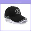 Stylish Mercedes Racing Baseball Cap Embroidered Sun Protection Cotton Hat