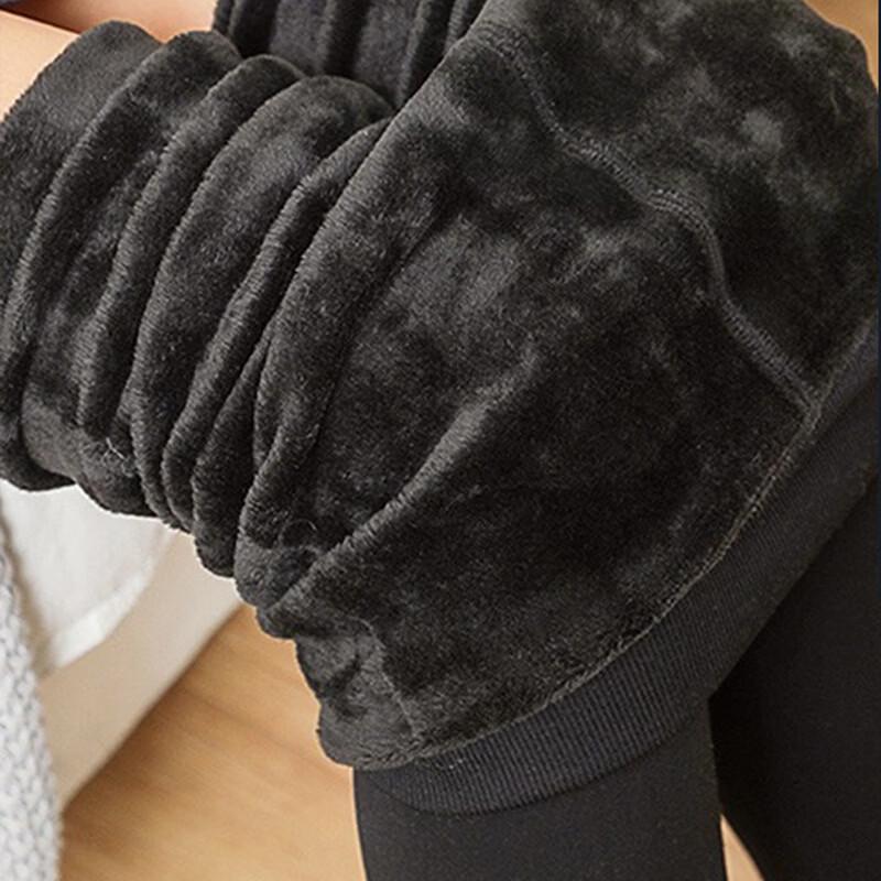 Langsha Women s Thermal Fleece Lined Leggings One Size (3X Thermal)