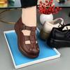 Platform Pig Cage Shoes Slope Heel Cool Slippers Women's Fashion 2025 Summer New Versatile Go Out Platform Sandals Women