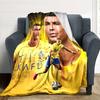 1pc Number 7 Soccer Blanket, Gift, for Men and Women, Soft Blanket, Good for Sofa Bed Couch Travel, Lightweight Flannel Blanket