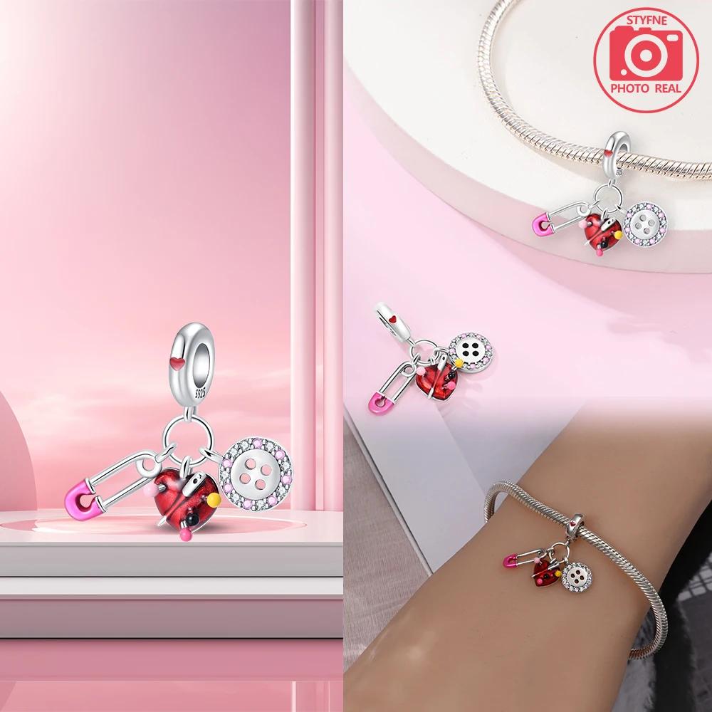 Дизайн одежды Шарм-бусины Компоненты Подвеска Компонент бусины Медь Металл Покрытый Разработанный Для Шарм-бусин Компоненты Медь Металл Покрытый Подлинный