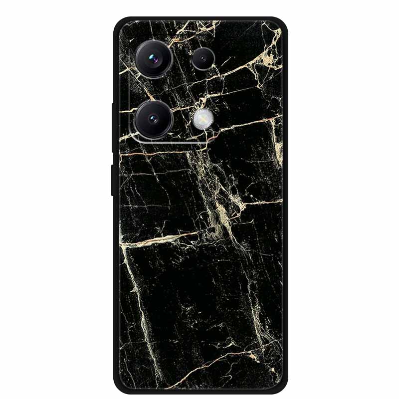 For Redmi Note 14S Case Note14S Marble Back Soft Cover Bumper TPU Phone Case For Xiaomi Redmi Note 14 S Silicone Shells Funda