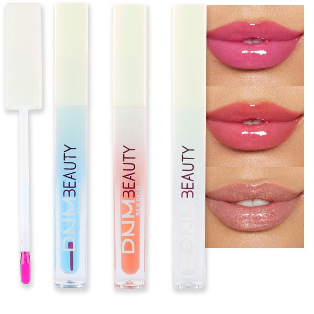 DNM Plumping Warm Lip Glaze Hydratační a průsvitná rtěnka měnící barvu rtů Glaze