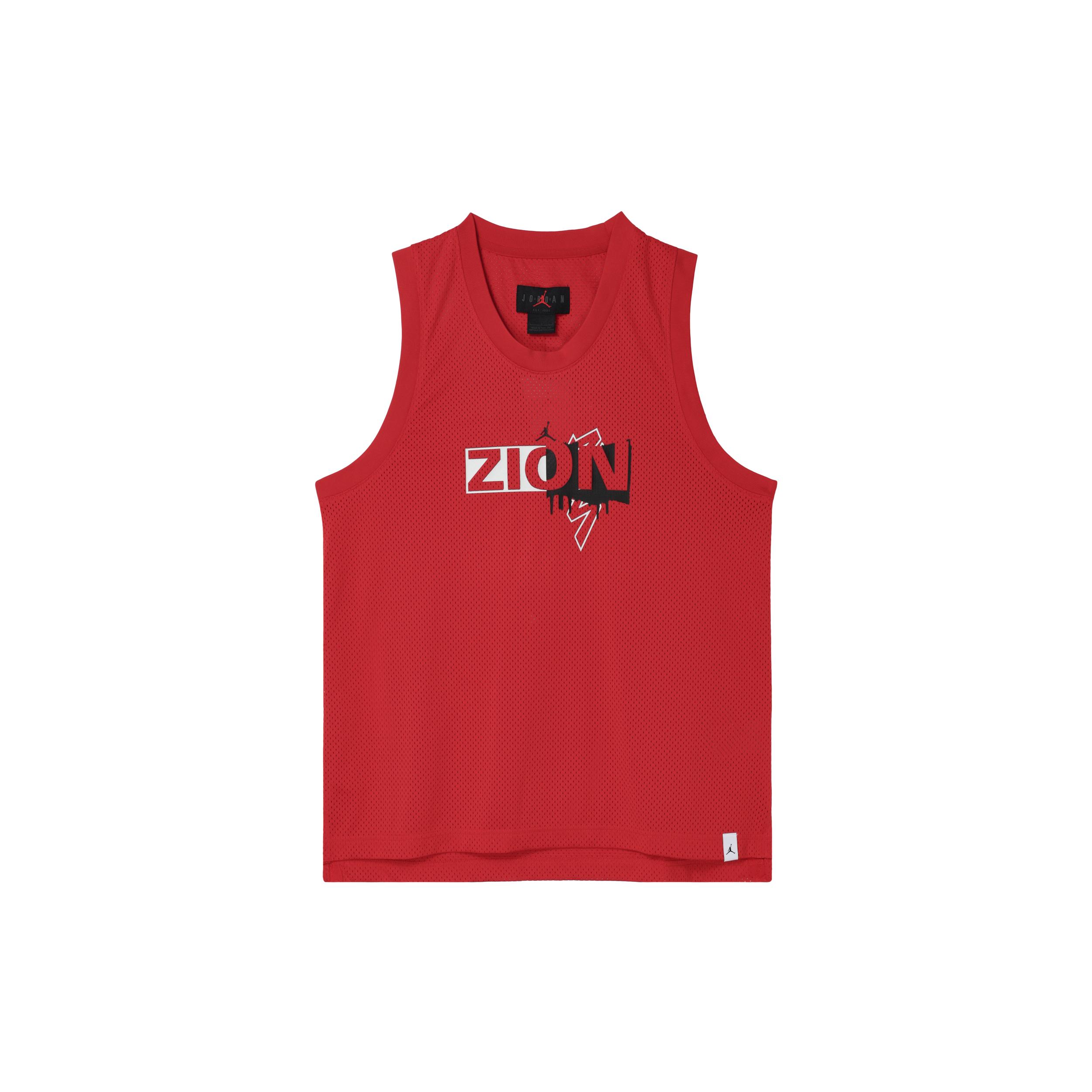 Jordan Zion Tank Tops Men s Red DX6583-657 S