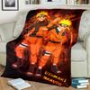 Anime-Print Blanket Warm Comfortable Flannel Blanket for Bedrooms, Sofas, Beds, Chairs, Picnics, Travel -LXR60