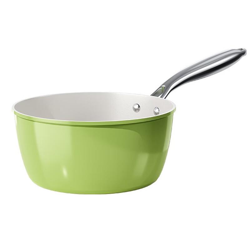 Yoshida Sho Avocado Green Ceramic Non-stick Milk Pot