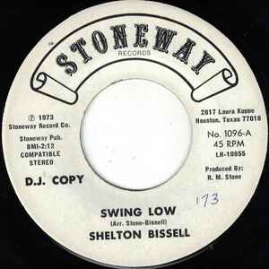 

7inch Record SHELTON BISSELL - Swing Low / South 1096 Stoneway Record 1973 US Jazz Used