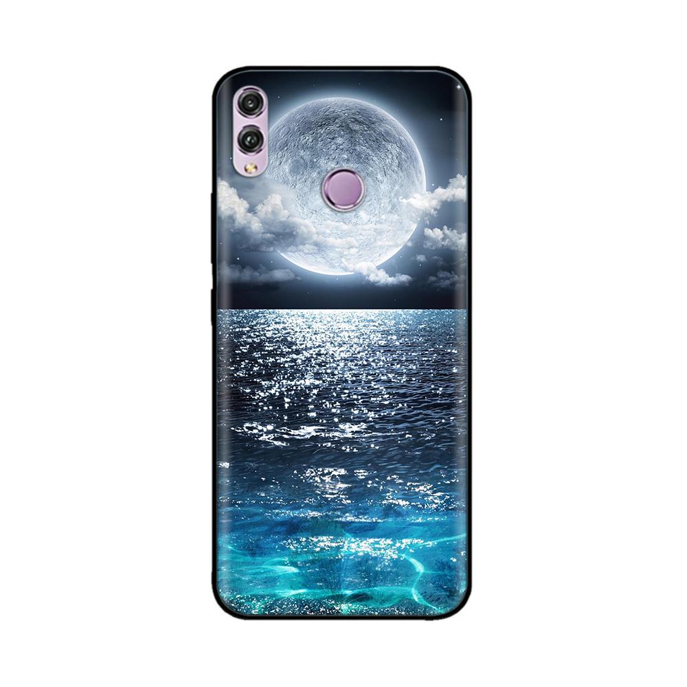 For Huawei Honor 8X Case Silicon Soft TPU Cartoon Painted Back Cover Phone Case for Huawei Honor 8X 8 X Honor8x Cases Bumper
