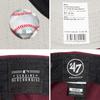 47 Brand Cap Clean Up Mini Logo Yankees Maroon 55cm-61cm