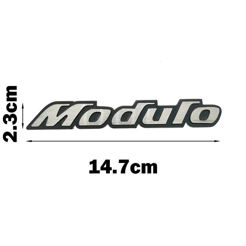 New 3D Aluminum Modulo Sport Emblem Chrome Logo BSYT6 Rear Badge Car Trunk Sticker Car Styling For Honda Civic Accord CRV Fit