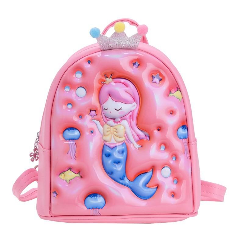 

Cartoon Cute Pink Animal Backpack For Girls Stylish Hard Shell School Bag For Kindergarten