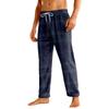 Men's Home Soft Pajama Pants Drawstring With Pockets Casual Sports Pants