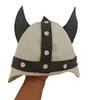 Heat Resistant Russian Banya Cap Rivet Decor Sauna Hat Durable Horn Hat  For Steam Bath