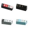 Ornaments Cube Shape Perpetual Calendar Creative Phone Holder  Decorate Supplies