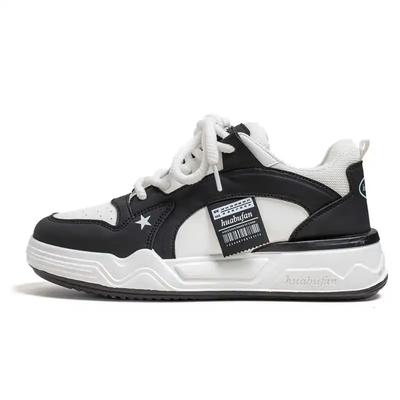Zapatos de Vestir Blancos de Moda Punta Redonda Suela de Goma Hombre Zapatillas de Tenis para Hombre Zapatos Kit Para un Hombre Elegante Zapatillas Deportivas Deporte Tiempo Libre