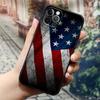 Custodia per Telefono Bandiera Americana USA Stella a Cinque Punte Per Apple iPhone 16 15 14 13 12 11 Pro Max XR XS Max 7 8 Plus SE2 Cover Posteriore
