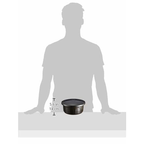 Arita Ware Far-Infrared Ceramics Rice Storage Container, Ohitsu-kun S-40B