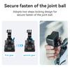 360° Rotation Backpack Clip Self-Adapted Gimbal Clamp Mount for Pro 2 X4 13 Action 4 Accessories