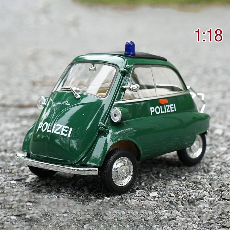 WELLY 1:18 BMW Isetta Alloy Car Diecasts & Toy Vehicles Car Model Miniature Scale Model Car For Children