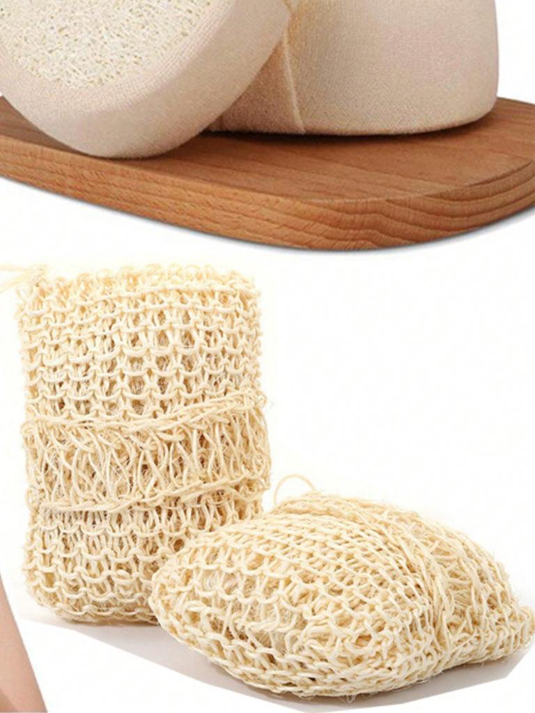 Sparkling net handmade soap bag, household bathroom hanging drawstring soap bag, drawstring drawstring pocket shower bag