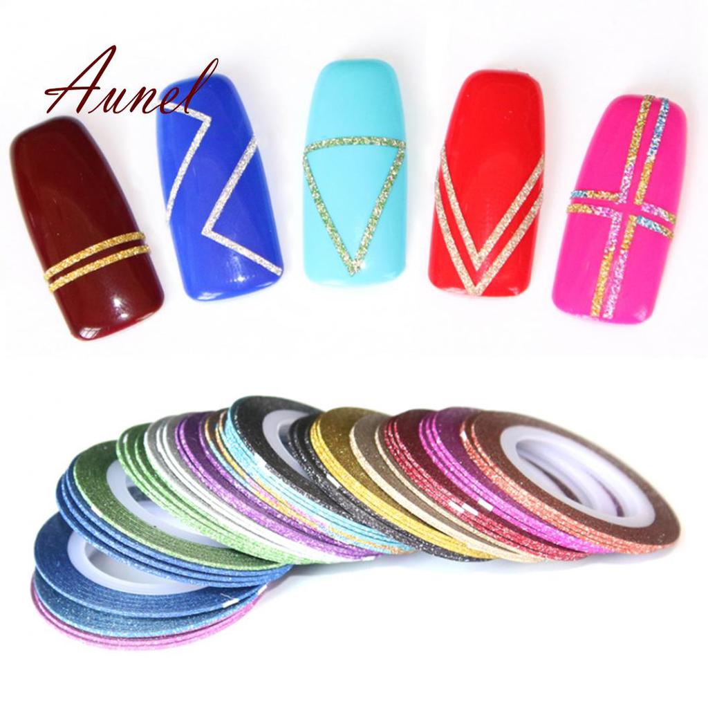 6 Color-Matching Strips And Reels With Diy Nail Art Tips To Decorate ...