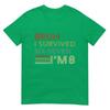 8th Birthday Boy 8 Year Old I Survived 67 Six Seven Bruh 6 7 TShirt