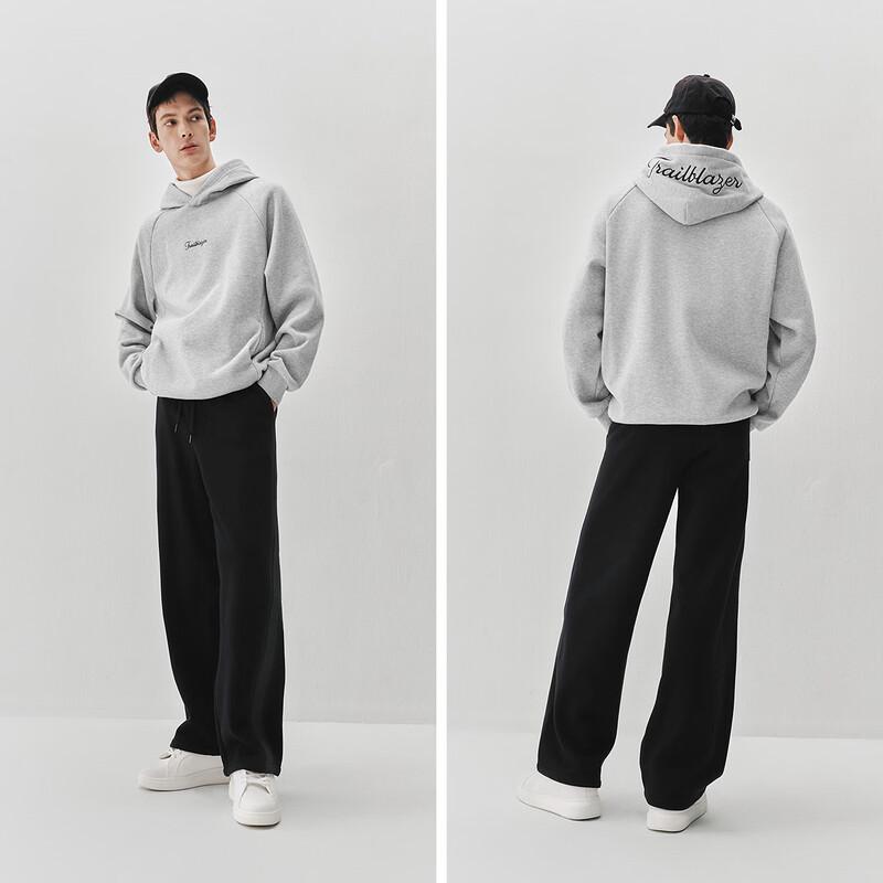 Semir Men's Winter Thermal Fleece-Lined Straight Leg Casual Pants