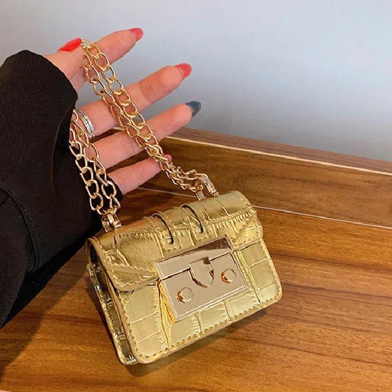 Trend Woman Shoulder Purse Mini Summer Crossbody Bags Chain Female Bag For Women Fashion Luxury Designer Handbag Women'S