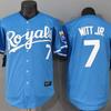 Embroidered Baseball Jersey Royal Blue Team Uniform Size S To XXXL Fans Sports Enthusiasts