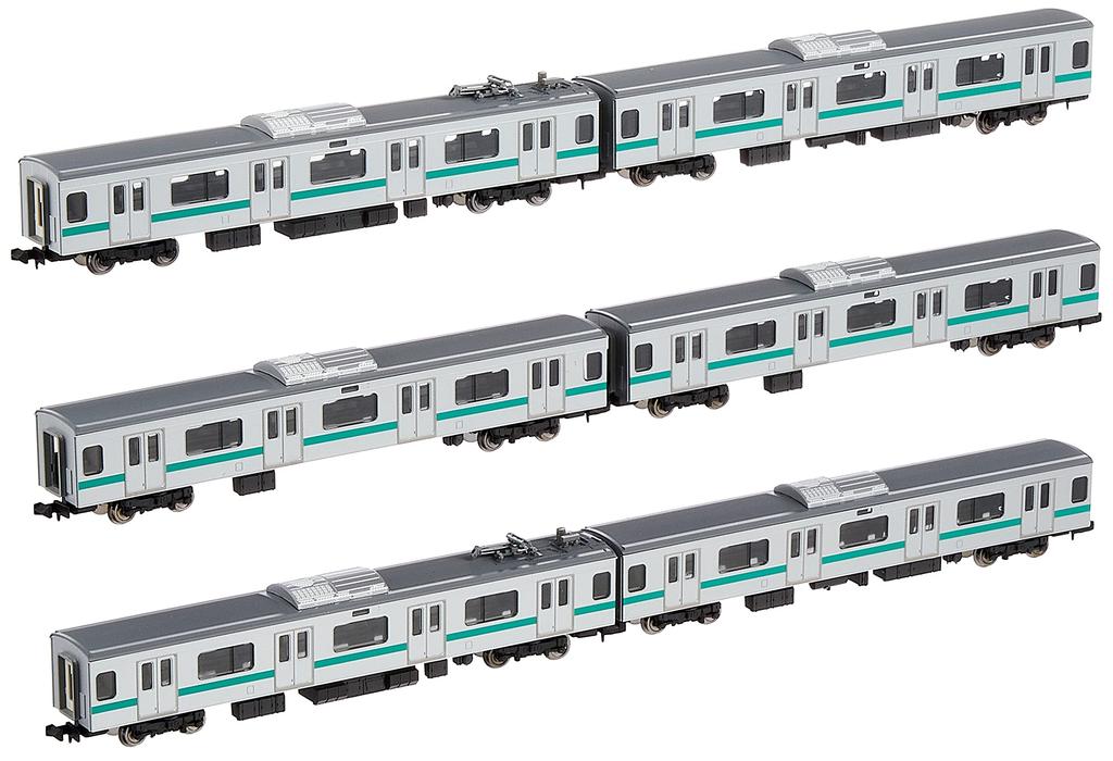 TOMIX N Gauge 209 1000 Series Additional Set 6 Cars 98278 Railway Model Train