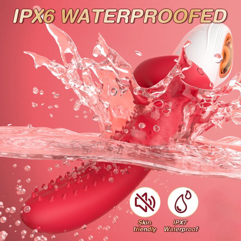 Tongue G Spot Vibrator Clitoris Stimulator Swing Vibrating Masturbator Dildo Nipple Massager Erotic Machine Sex Toy for Woman