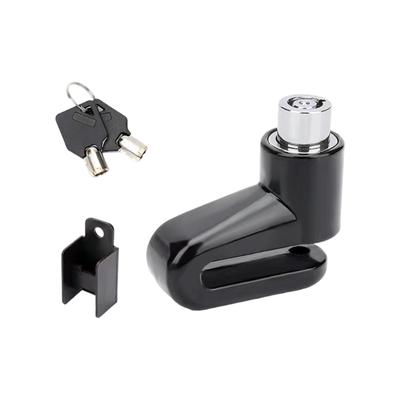 Easy Installation Solid Core Motorcycle Brake Disc Lock Aluminum Alloy For Outdoor Security Protection
