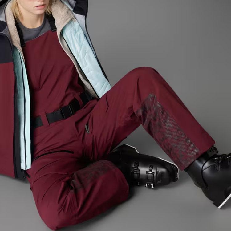 Adidas Terrex Techrock 3L Gore-Tex Bib Pants Women Pants Shadow-Red IB1207